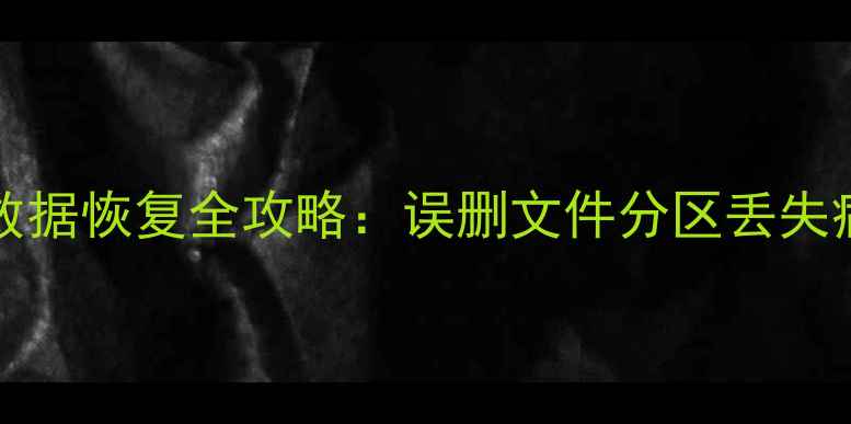 DOS环境下DiskGenius数据恢复全攻略误删文件分区丢失病毒攻击如何快速修复