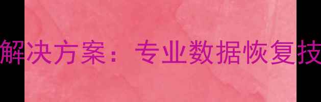 图片 G6信息门户MDF文件丢失的终极解决方案：专业数据恢复技术与操作指南（附真实案例）2