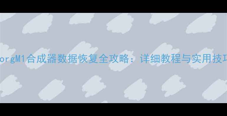 KorgM1合成器数据恢复全攻略详细教程与实用技巧