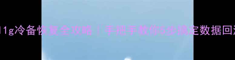 Oracle11g冷备恢复全攻略手把手教你5步搞定数据回滚