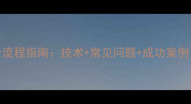 PM951数据恢复全流程指南技术常见问题成功案例附免费诊断