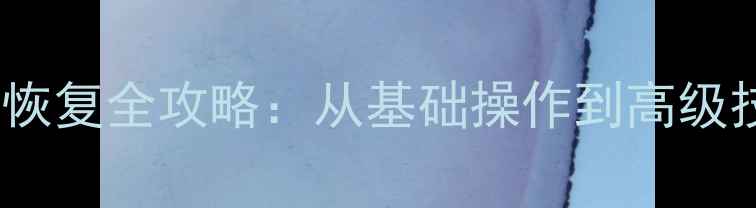图片 PostgreSQL数据恢复全攻略：从基础操作到高级技巧的详细指南1