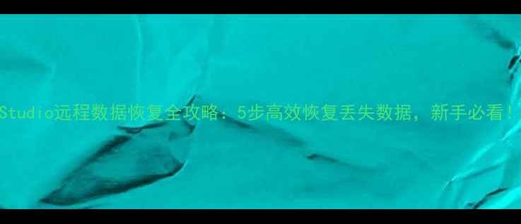 图片 RStudio远程数据恢复全攻略：5步高效恢复丢失数据，新手必看！2