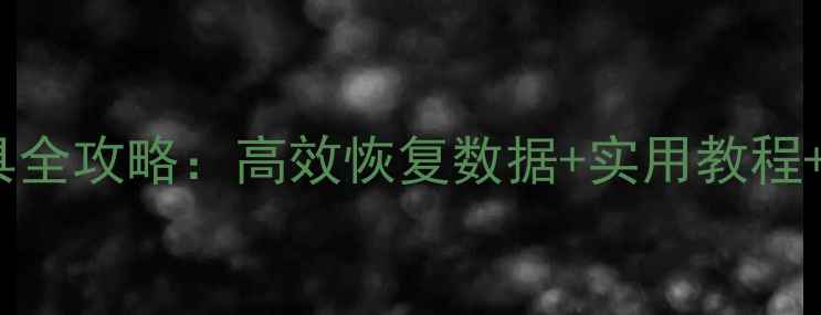 图片 SQL数据库恢复工具全攻略：高效恢复数据+实用教程+常见问题解决方案