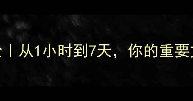 图片 ✨数据恢复时间全｜从1小时到7天，你的重要文件能找回来吗？
