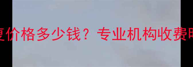 图片 一T硬盘数据恢复价格多少钱？专业机构收费明细及避坑指南2