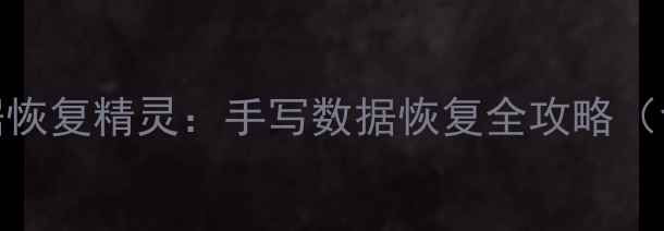 图片 专业工具手机数据恢复精灵：手写数据恢复全攻略（含详细操作指南）