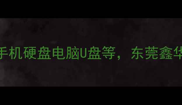 图片 专业数据恢复服务，覆盖手机硬盘电脑U盘等，东莞鑫华技术团队24小时应急响应