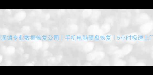 东莞清溪镇专业数据恢复公司手机电脑硬盘恢复5小时极速上门服务