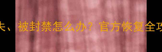 图片 任天堂账号数据丢失、被封禁怎么办？官方恢复全攻略与风险防范指南