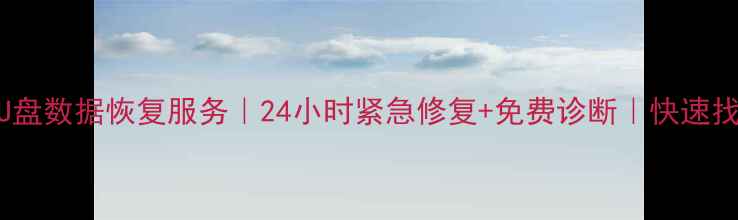 图片 佳木斯专业U盘数据恢复服务｜24小时紧急修复+免费诊断｜快速找回重要文件