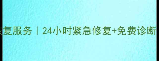 佳木斯专业U盘数据恢复服务24小时紧急修复免费诊断快速找回重要文件
