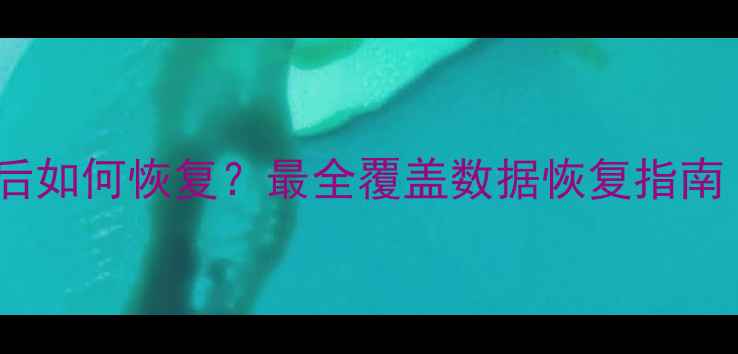 图片 储存卡数据覆盖后如何恢复？最全覆盖数据恢复指南（附免费工具）1