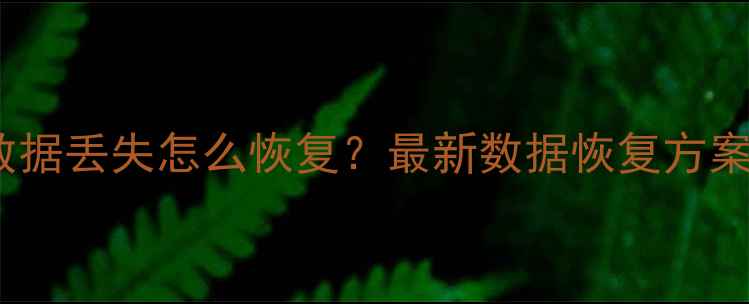刷机后手机数据丢失怎么恢复最新数据恢复方案与操作指南