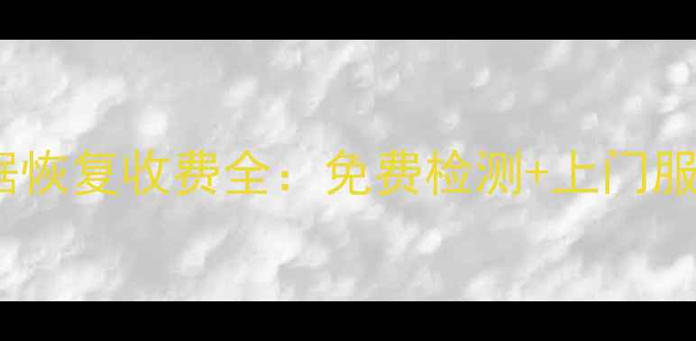 图片 北京U盘格式化数据恢复收费全：免费检测+上门服务+透明报价指南2