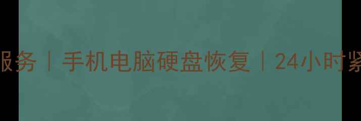 图片 南通专业数据恢复上门服务｜手机电脑硬盘恢复｜24小时紧急救援-数据恢复中心1