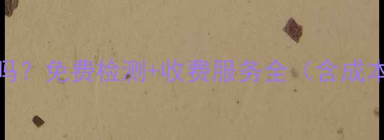 图片 壁虎数据恢复收费吗？免费检测+收费服务全（含成本构成与避坑指南）