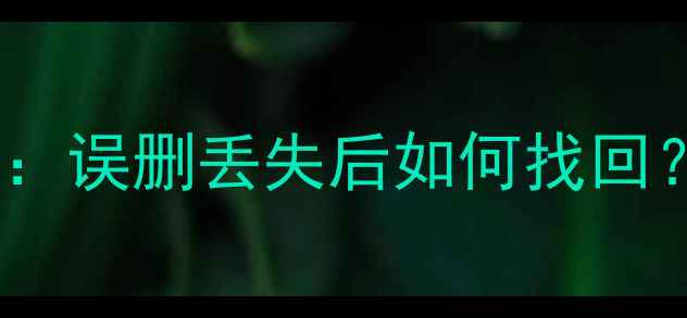 图片 天天记账数据恢复全攻略：误删丢失后如何找回？3步教程+数据备份技巧2