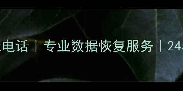 图片 忻州数据恢复中心地址电话｜专业数据恢复服务｜24小时紧急数据恢复电话