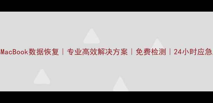 图片 成都MacBook数据恢复｜专业高效解决方案｜免费检测｜24小时应急服务