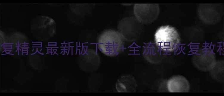 图片 手机数据恢复精灵最新版下载+全流程恢复教程（免费）1