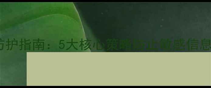 手机数据恢复防护指南5大核心策略防止敏感信息泄露最新