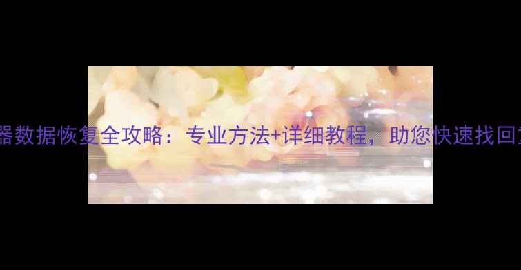 手机服务器数据恢复全攻略专业方法详细教程助您快速找回重要数据