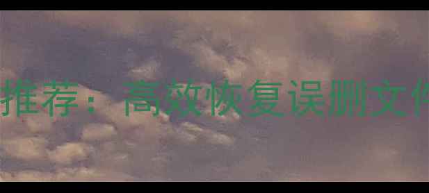 手机电脑数据恢复软件推荐高效恢复误删文件与丢失数据必备指南