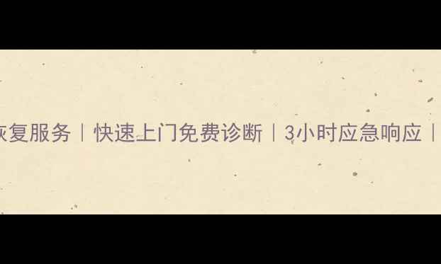 图片 攀枝花专业电脑数据恢复服务｜快速上门免费诊断｜3小时应急响应｜本地化数据修复专家1