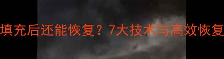 图片 数据填充后还能恢复？7大技术与高效恢复方案