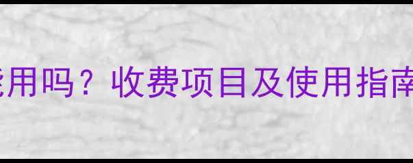 图片 数据恢复精灵免费版能用吗？收费项目及使用指南（附官方下载链接）2