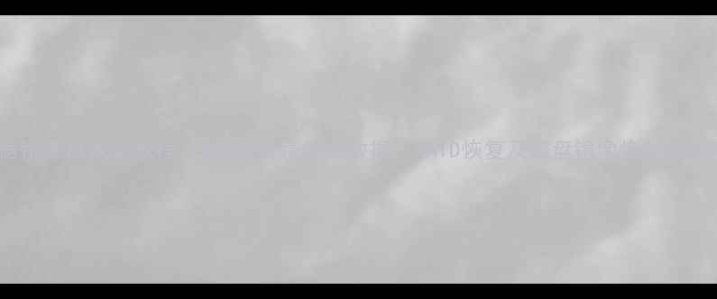 数据镜像盘恢复教程3步恢复镜像盘数据RAID恢复及磁盘镜像恢复全指南