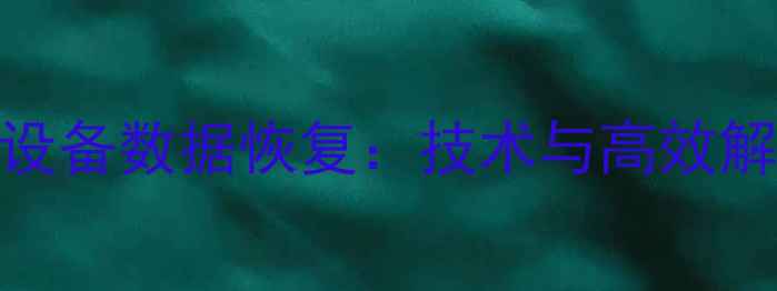 日立NPH存储设备数据恢复技术与高效解决方案指南