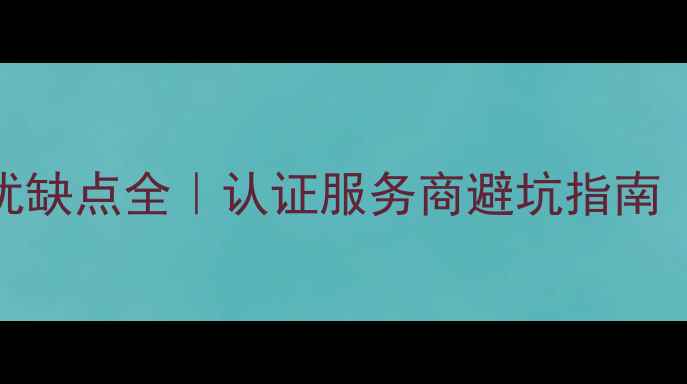 图片 易趣数据恢复优缺点全｜认证服务商避坑指南（附真实案例）