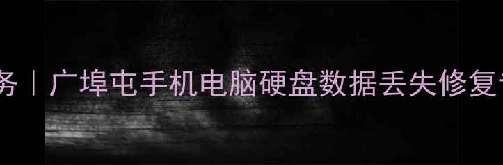 图片 武汉专业数据恢复服务｜广埠屯手机电脑硬盘数据丢失修复专家（24小时应急）1