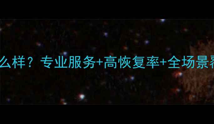 图片 海马数据恢复怎么样？专业服务+高恢复率+全场景覆盖，权威测评2