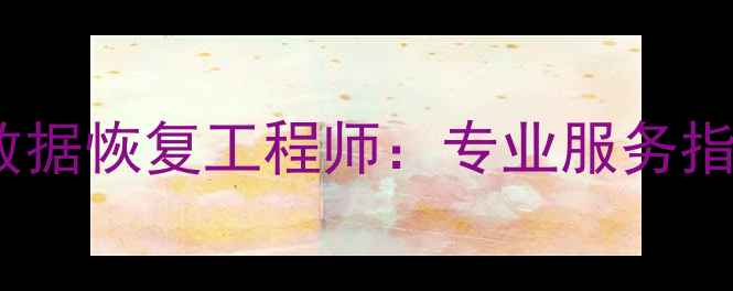 图片 深圳硬盘数据恢复工程师：专业服务指南与案例1