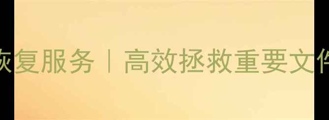 图片 温州专业电脑数据恢复服务｜高效拯救重要文件｜24小时免费诊断