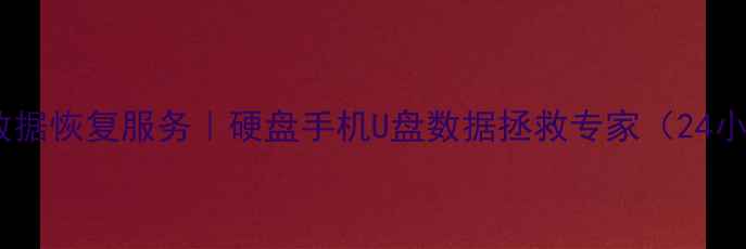 图片 湘潭专业电脑数据恢复服务｜硬盘手机U盘数据拯救专家（24小时急速修复）2