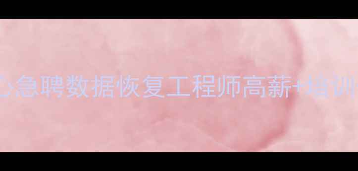 图片 滨州市数据恢复中心急聘数据恢复工程师高薪+培训+福利联系电话：X2