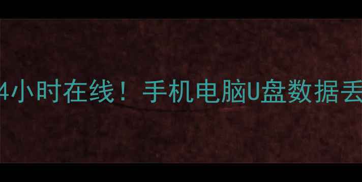 图片 潍坊数据恢复电话专业团队24小时在线！手机电脑U盘数据丢失别慌，免费咨询快速恢复1