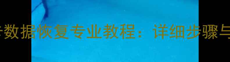 监控器内存卡数据恢复专业教程详细步骤与常见问题全