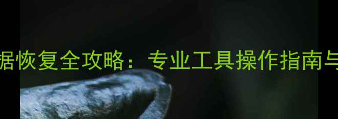 图片 硬盘低格后数据恢复全攻略：专业工具操作指南与数据安全防护