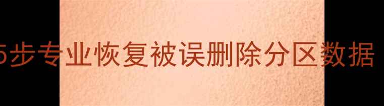 图片 硬盘分区后数据丢失？5步专业恢复被误删除分区数据（附FAT32NTFS全教程）