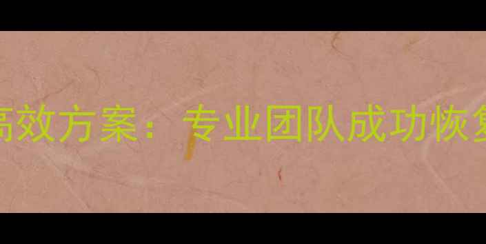 硬盘拆机数据恢复高效方案专业团队成功恢复超10万例客户数据