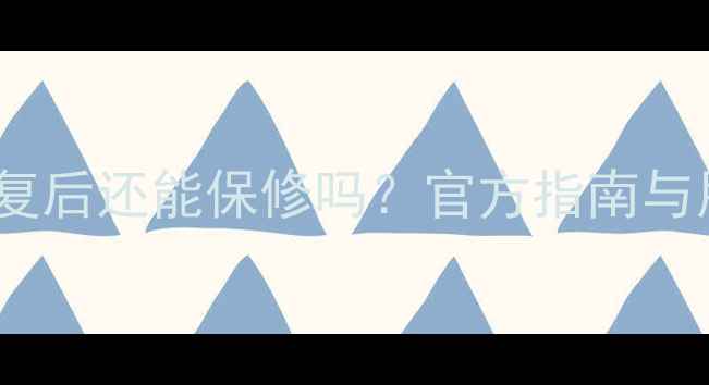 图片 硬盘数据恢复后还能保修吗？官方指南与用户经验全1