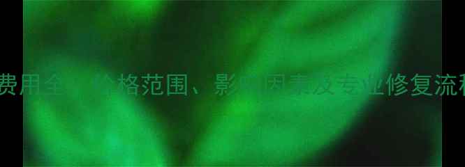 图片 硬盘数据恢复费用全：价格范围、影响因素及专业修复流程（附案例）1