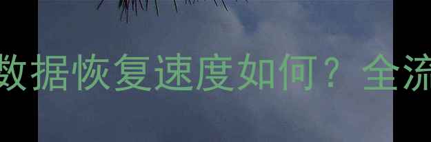 图片 硬盘更换碟片数据恢复速度如何？全流程与操作指南
