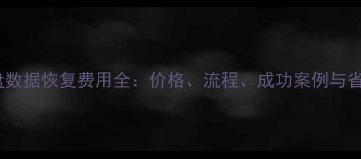 福州硬盘数据恢复费用全价格流程成功案例与省钱技巧