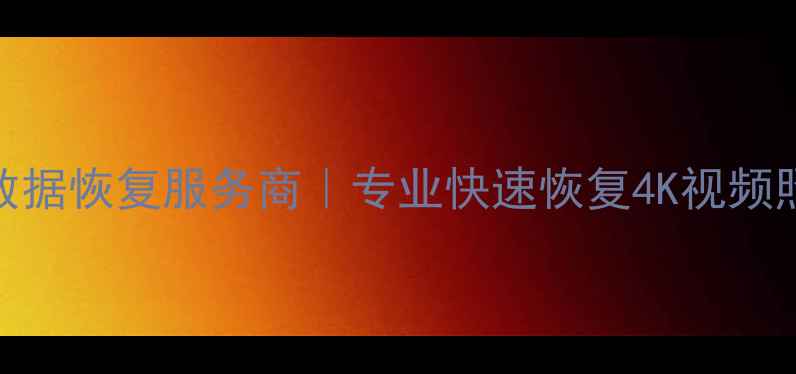 福州闽侯区权威u盘数据恢复服务商专业快速恢复4K视频照片文档免费诊断